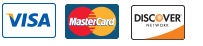 Visa, MasterCard Discover Credit cards